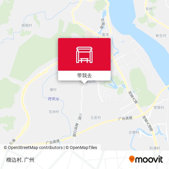 榴边村地图