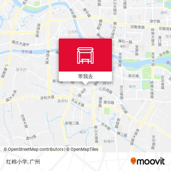 红棉小学地图