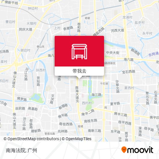 南海法院地图
