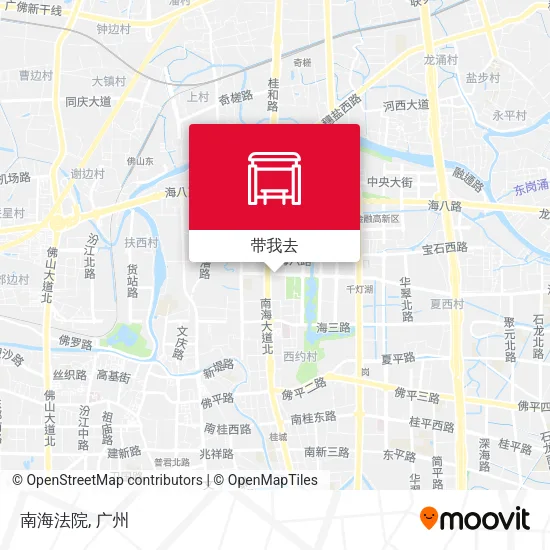 南海法院地图