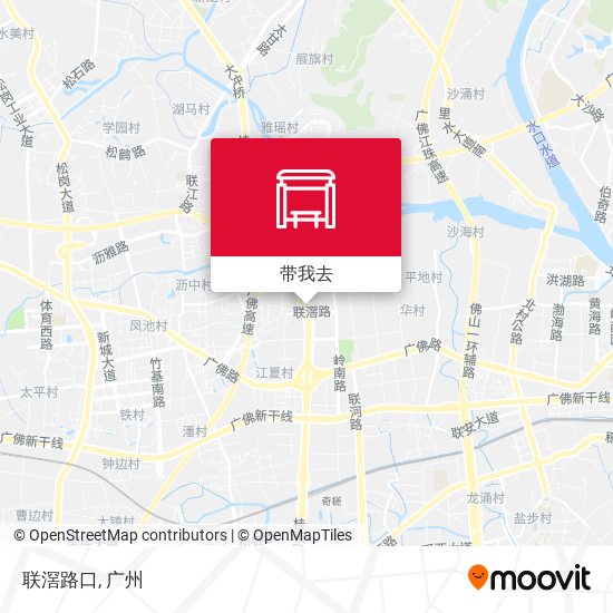 联滘路口地图