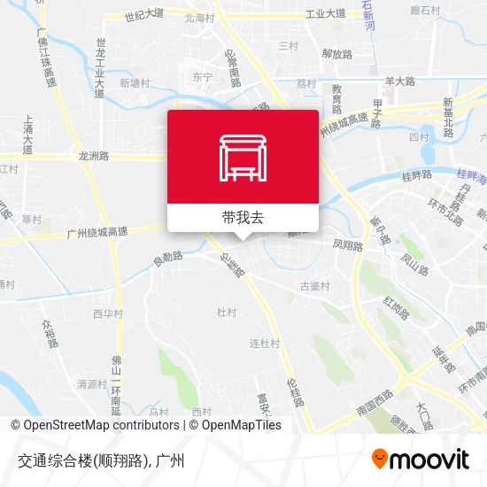 交通综合楼(顺翔路)地图