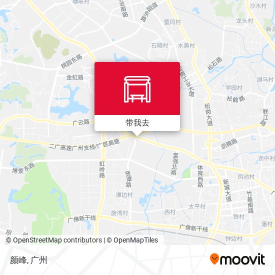 颜峰地图