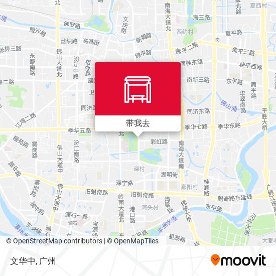 文华中地图