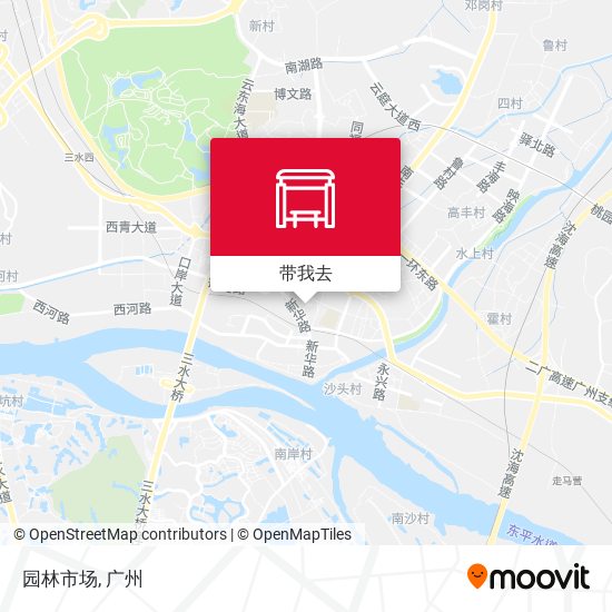 园林市场地图