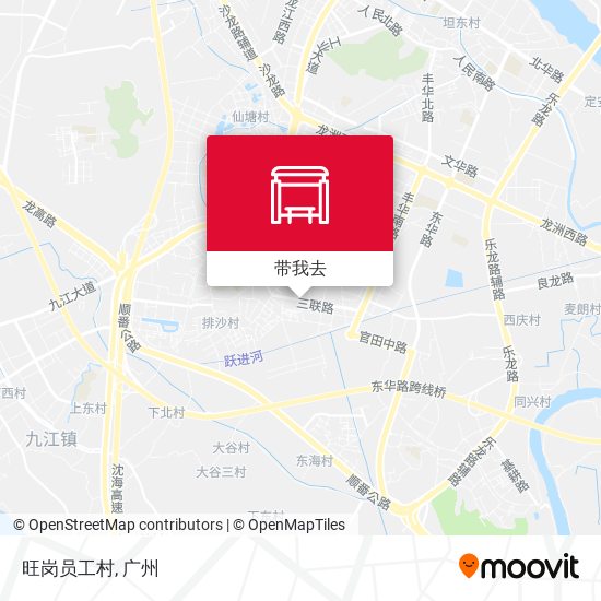 旺岗员工村地图