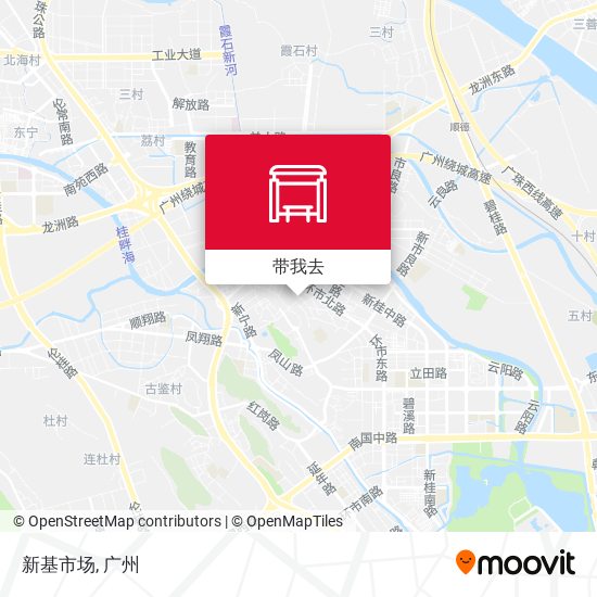 新基市场地图