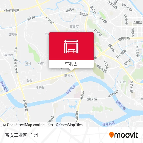富安工业区地图