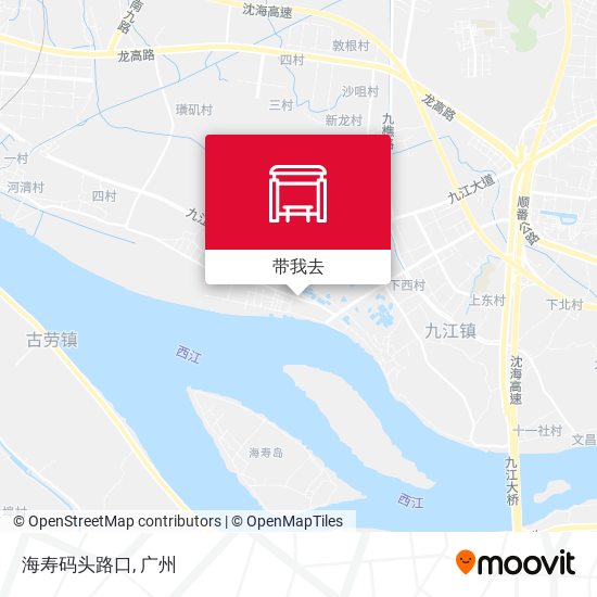 海寿码头路口地图