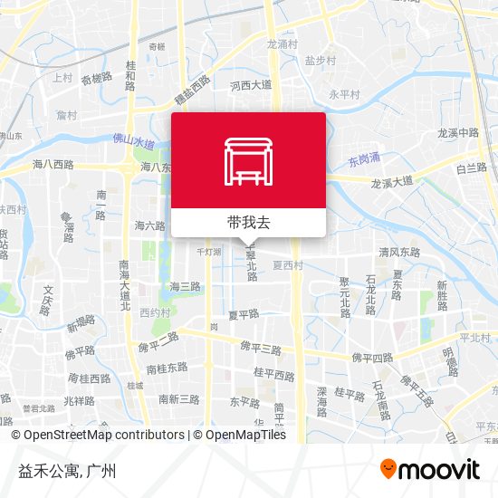 益禾公寓地图