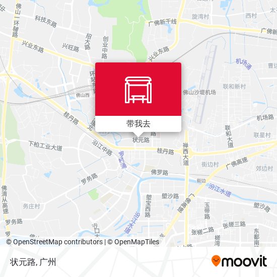 状元路地图