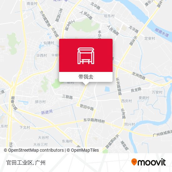 官田工业区地图