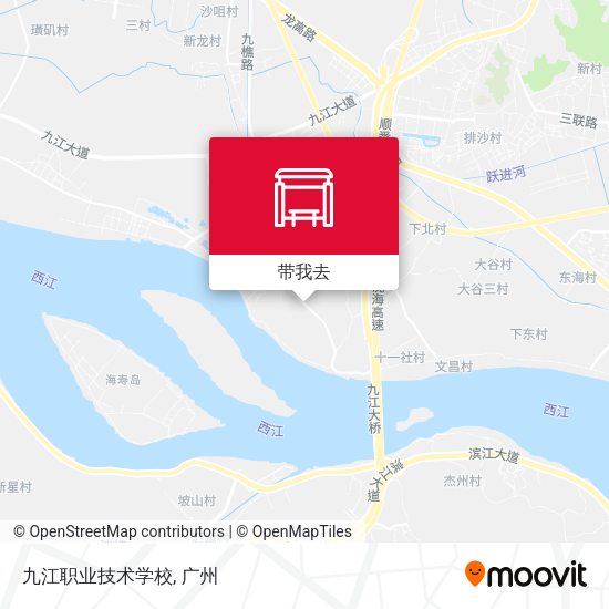 九江职业技术学校地图