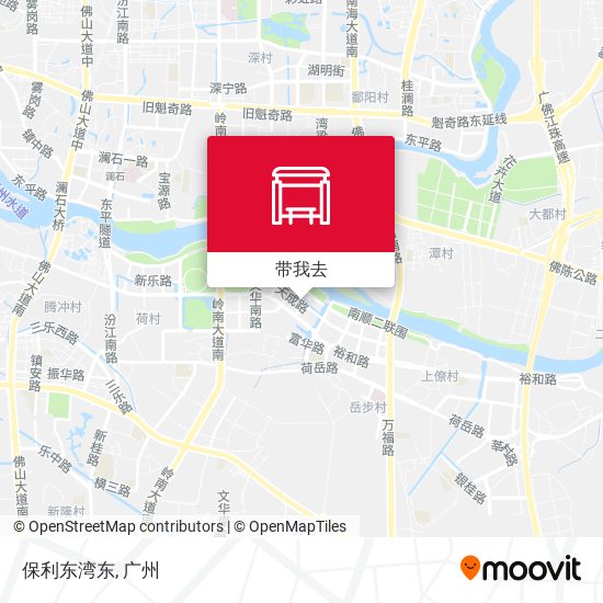 保利东湾东地图