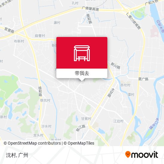 沈村地图