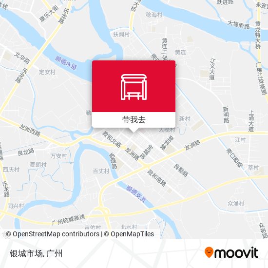 银城市场地图