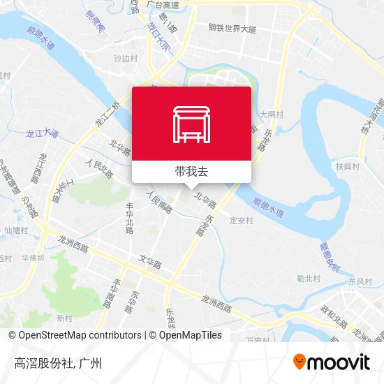 高滘股份社地图