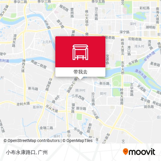 小布永康路口地图