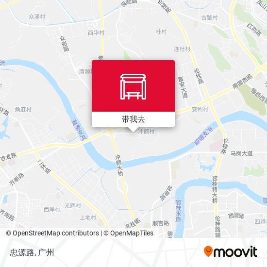 忠源路地图