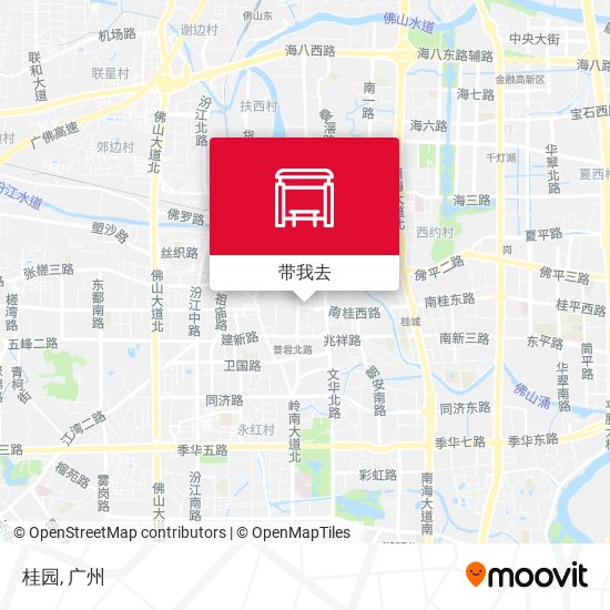 桂园地图