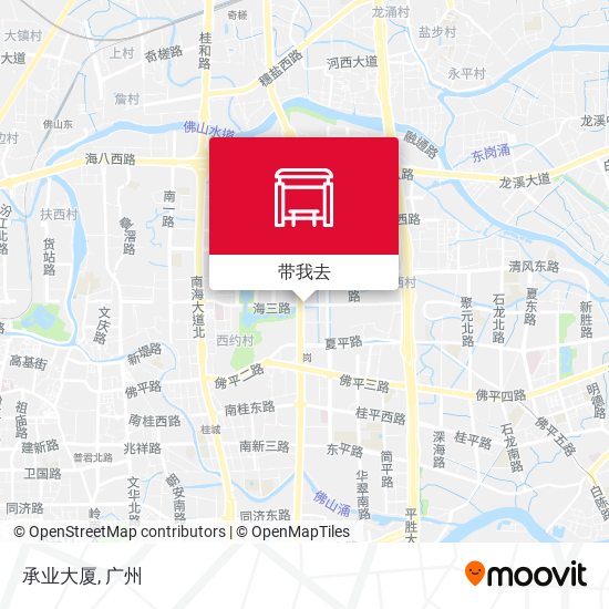 承业大厦地图