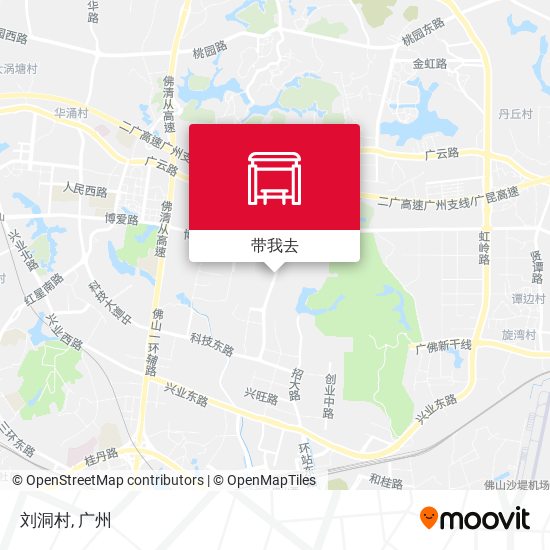 刘洞村地图