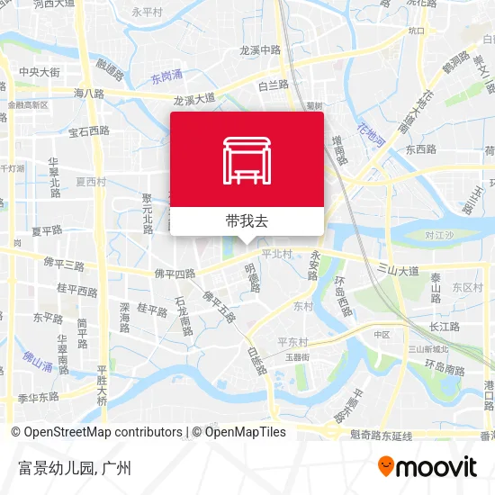 富景幼儿园地图