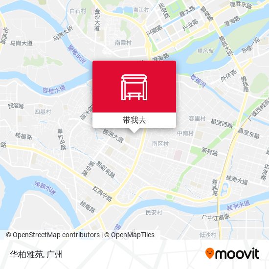 华柏雅苑地图