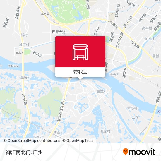 御江南北门地图