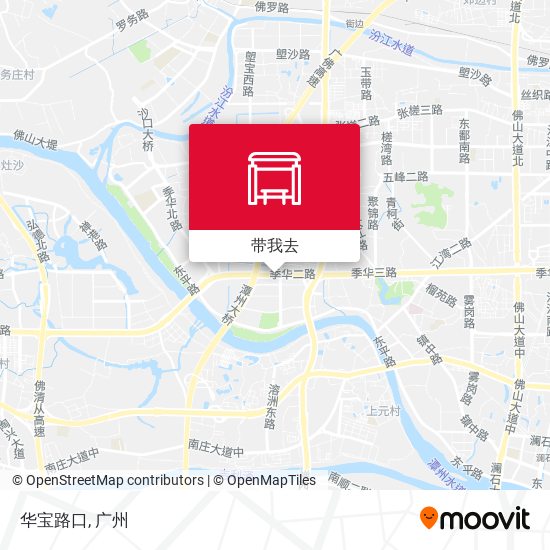 华宝路口地图