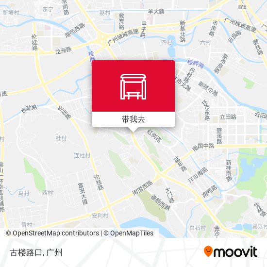 古楼路口地图