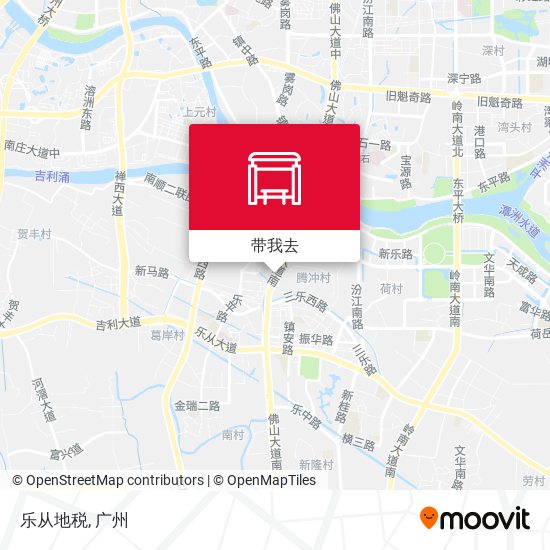 乐从地税地图