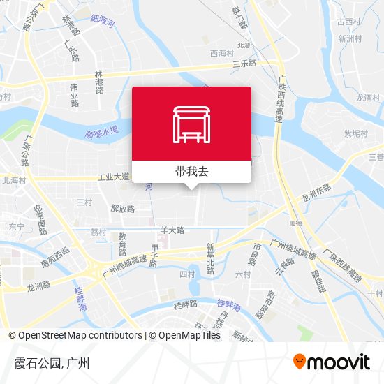 霞石公园地图