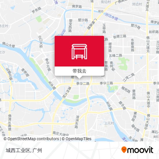 城西工业区地图