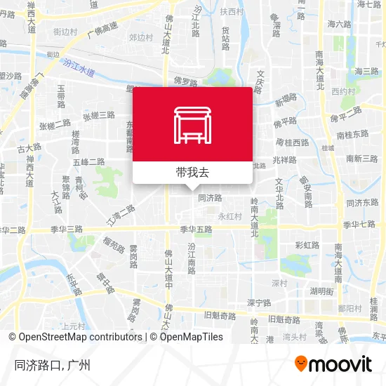 同济路口地图