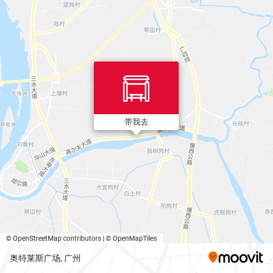 奥特莱斯广场地图