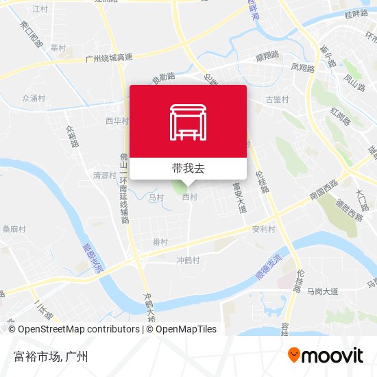 富裕市场地图