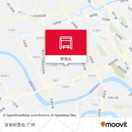 富裕村委会地图