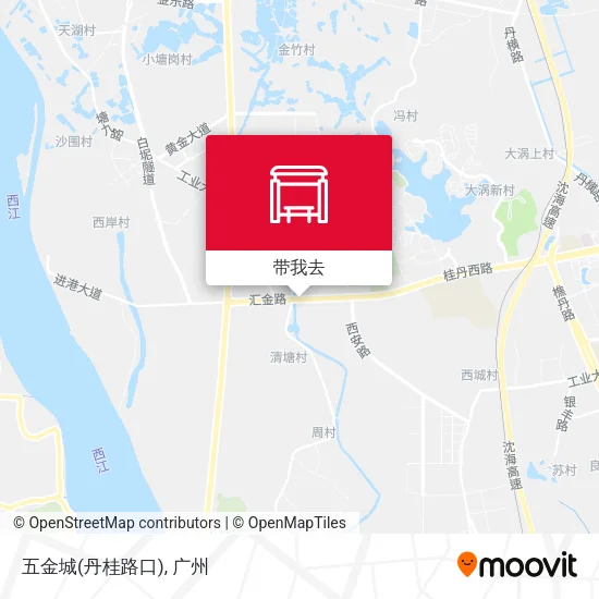 五金城(丹桂路口)地图