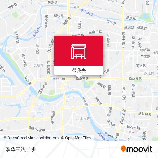 季华三路地图