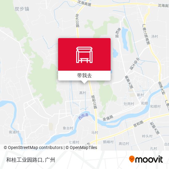 和桂工业园路口地图