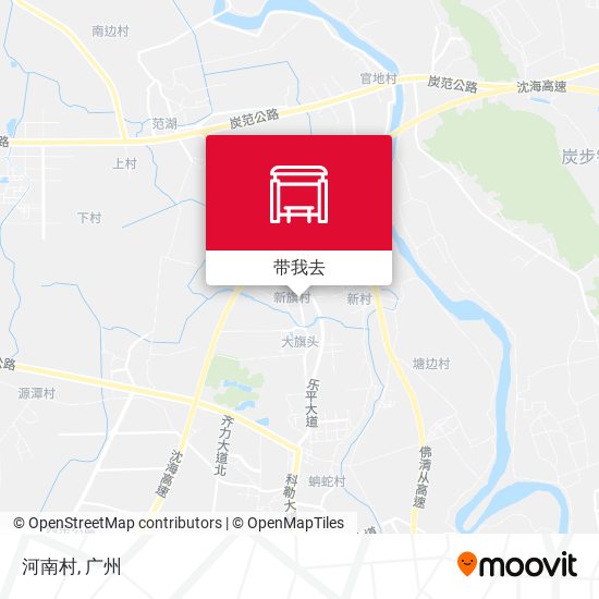 河南村地图