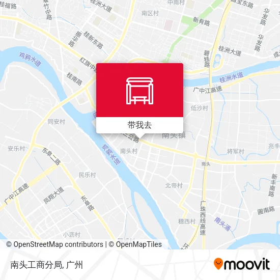 南头工商分局地图