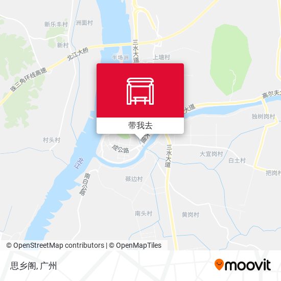思乡阁地图