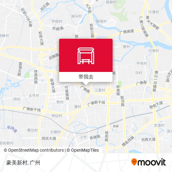 豪美新村地图