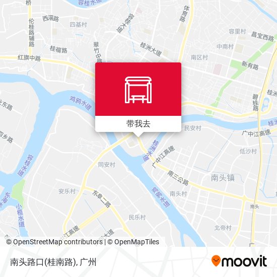南头路口(桂南路)地图