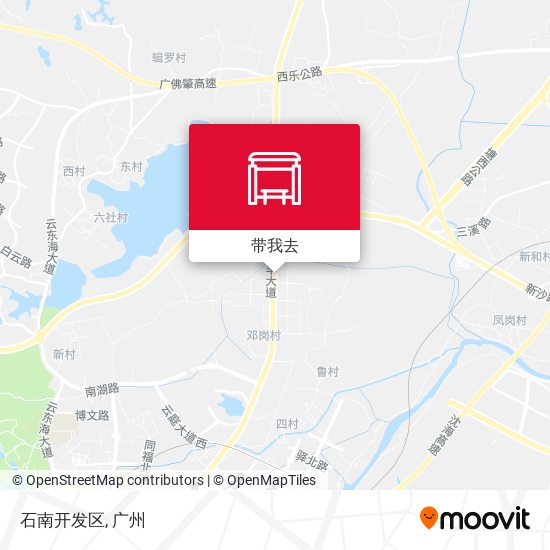 石南开发区地图