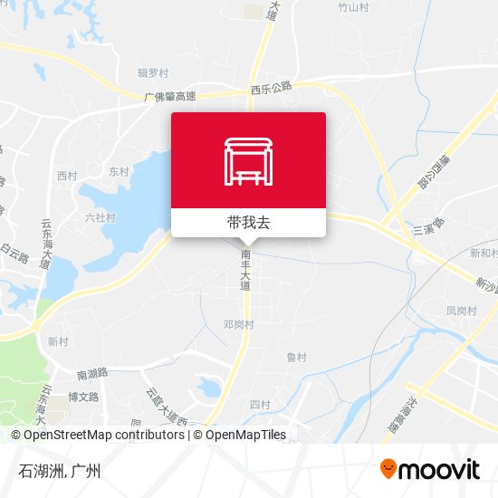 石湖洲地图