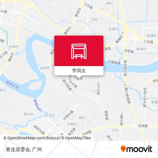 黄连居委会地图