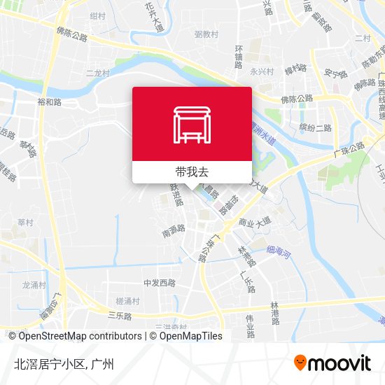 北滘居宁小区地图